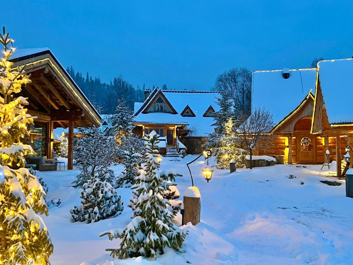 Gorska Osada Luxury Chalets Zakopane Poronin Exterior foto